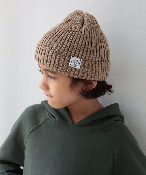 B:MING by BEAMS(ビーミングバイビームス)の「B:MING by BEAMS / リブ ワッチキャップ(ニットキャップ/ビーニー・キッズ・レッド系その他2/ブルー系その他/ベージュ/オリーブ/イエロー系その他5/ネイビー/グリーン・LARGE/MEDIUM)」の8枚目の写真