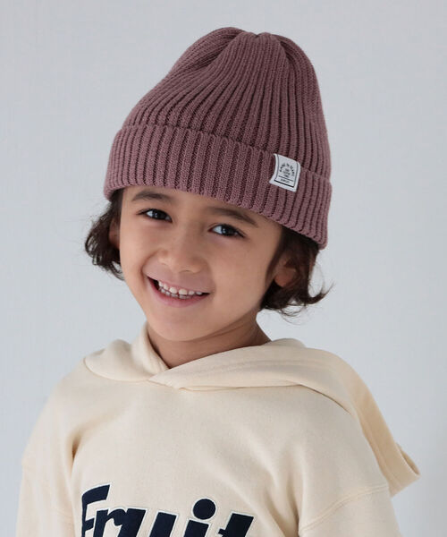 B:MING by BEAMS(ビーミングバイビームス)の「B:MING by BEAMS / リブ ワッチキャップ(ニットキャップ/ビーニー・キッズ・レッド系その他2/ブルー系その他/ベージュ/オリーブ/イエロー系その他5/ネイビー/グリーン・LARGE/MEDIUM)」の13枚目の写真