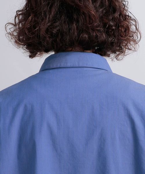 HARE(ハレ)の「レイヤードストライプシャツ(HARE)(シャツ/ブラウス・メンズ・ブラック/ブルー・FREE)」の15枚目の写真