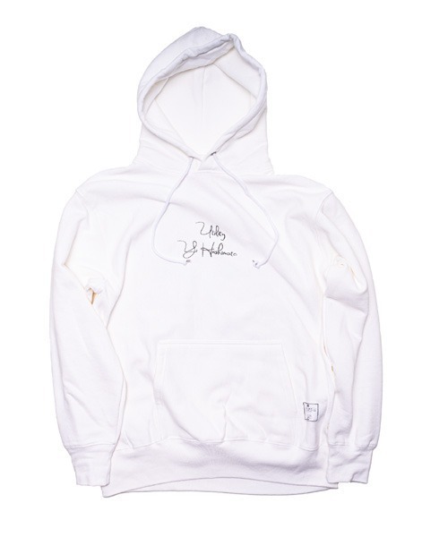 EFFECTEN(エフェクテン)の「EFFECTEN エフェクテン /in my head hoodie Yu hashimoto × utility collaboration ITEM(パーカー・メンズ・ホワイト/ブラック・FREE)」の4枚目の写真