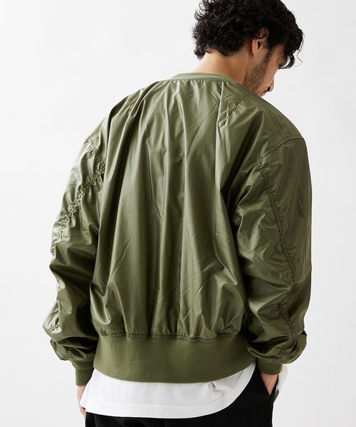 JOURNAL STANDARD（ジャーナルスタンダード）の「カラー MA-1（MA-1・メンズ・ブラック/グレー/カーキ/グリーン・MEDIUM/LARGE）」の15枚目の写真