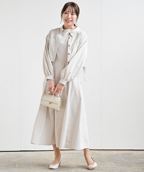 rps(アールピーエス)の「ウェーブストライプメロープルオーバー(Tシャツ/カットソー・レディース・ブラック/ブラウン/グリーン/アイボリー/ブルー/グレイッシュベージュ/ミント・フリー)」の20枚目の写真