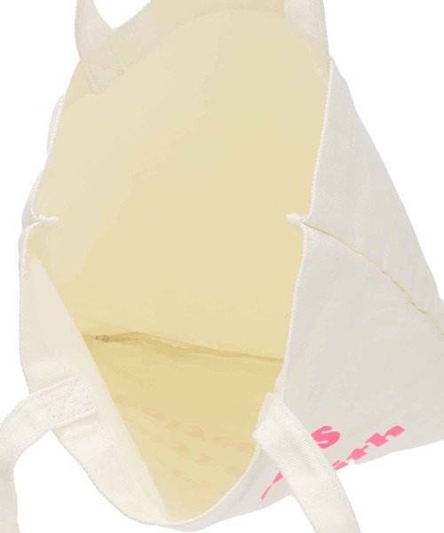 X-girl（エックスガール）の「TOTE BAG（トートバッグ・レディース・ライトブルー/ブラック/ホワイト・ONE SIZE）」の4枚目の写真