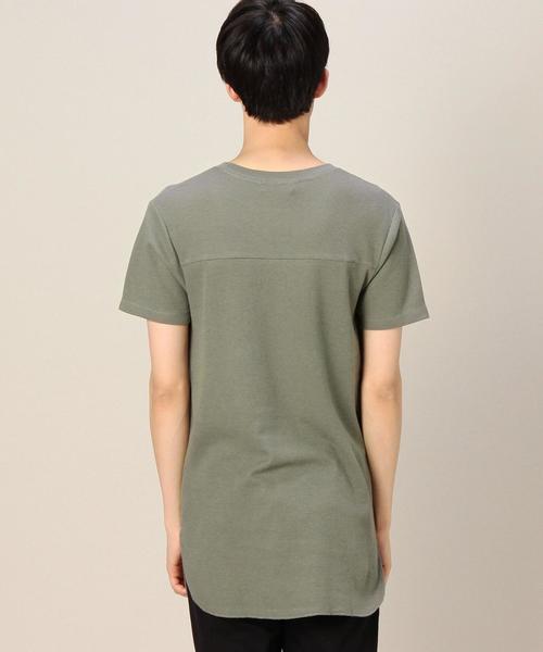 MONKEY TIME(モンキータイム)の「<monkey time> 40サーマル ロング S/SL Tシャツ:◆(Tシャツ/カットソー・メンズ・ホワイト/ブラック/オリーブ・MEDIUM/LARGE/SMALL)」の4枚目の写真