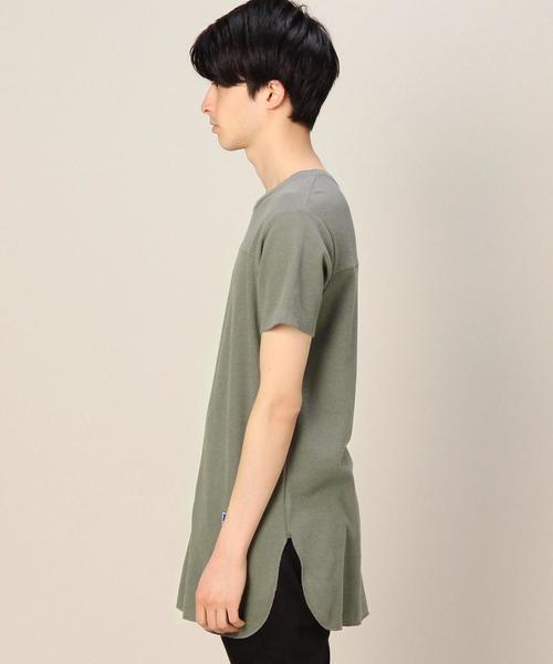 MONKEY TIME(モンキータイム)の「<monkey time> 40サーマル ロング S/SL Tシャツ:◆(Tシャツ/カットソー・メンズ・ホワイト/ブラック/オリーブ・MEDIUM/LARGE/SMALL)」の6枚目の写真