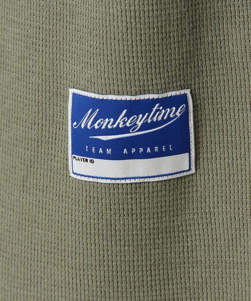 MONKEY TIME(モンキータイム)の「<monkey time> 40サーマル ロング S/SL Tシャツ:◆(Tシャツ/カットソー・メンズ・ホワイト/ブラック/オリーブ・MEDIUM/LARGE/SMALL)」の11枚目の写真