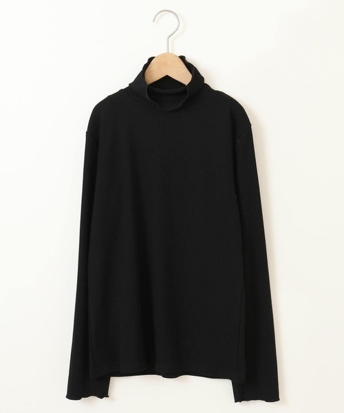 a.v.v（アーヴェヴェ）の「[100-130]ハイネックカットソー（Tシャツ/カットソー・キッズ・ホワイト/グリーン/ブラック/ライトパープル/ライトピンク/アイボリー・100/110/120/130）」の7枚目の写真