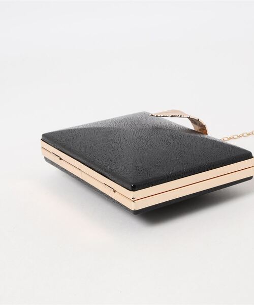 LOPASS(ロパス)の「パーティーバッグ 結婚式バッグ クラッチバッグ(クラッチバッグ・レディース・ブラック/シルバー/ゴールド・FREE)」の4枚目の写真