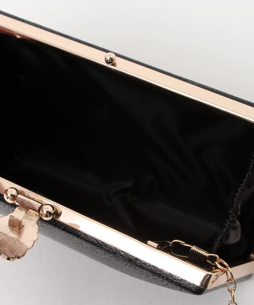 LOPASS(ロパス)の「パーティーバッグ 結婚式バッグ クラッチバッグ(クラッチバッグ・レディース・ブラック/シルバー/ゴールド・FREE)」の9枚目の写真