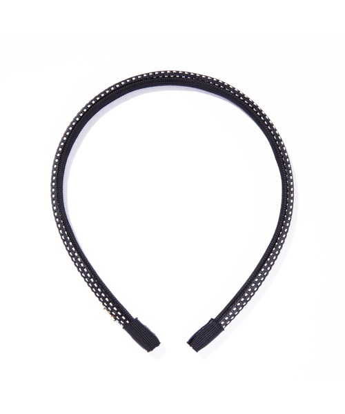 IRIS47（イリスフォーセブン）の「【IRIS 47】trick head band HB22 ※（カチューシャ・レディース・グレー/ブラック・FREE）」の4枚目の写真