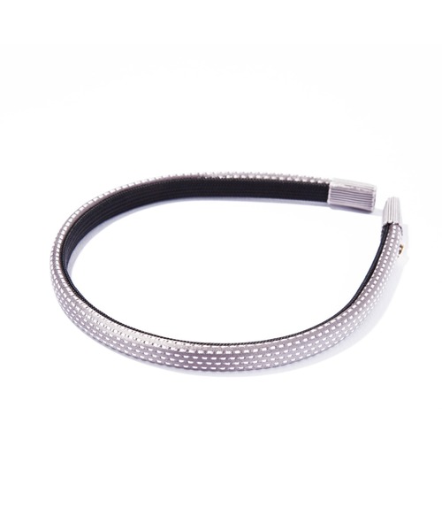 IRIS47（イリスフォーセブン）の「【IRIS 47】trick head band HB22 ※（カチューシャ・レディース・グレー/ブラック・FREE）」の3枚目の写真