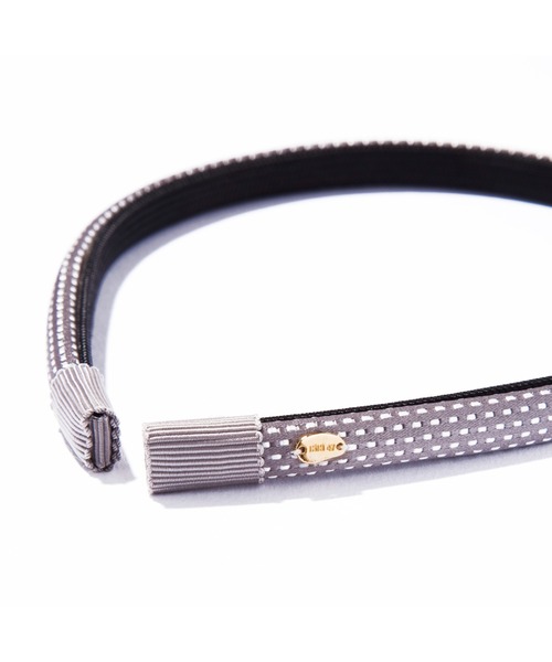 IRIS47（イリスフォーセブン）の「【IRIS 47】trick head band HB22 ※（カチューシャ・レディース・グレー/ブラック・FREE）」の12枚目の写真