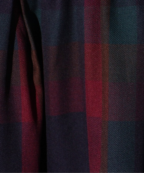 one way(ワンウェイ)の「チェック柄ボリュームスカート(スカート・レディース・ベージュ/レッド/ダークブルー・FREE)」の12枚目の写真