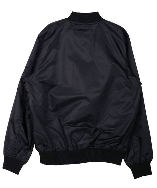 jiggys shop（ジギーズショップ）の「ヘビーツイル裏タフタ MA-1 ジャケット（MA-1・メンズ・ブラック/カーキ・MEDIUM/LARGE/X-LARGE）」の7枚目の写真