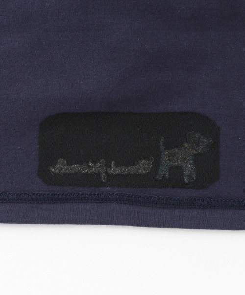 kladskap(クレードスコープ)の「犬刺しゅう長袖Tシャツ(Tシャツ/カットソー・キッズ・ピンク/ネイビー・100cm/90cm/120cm/80cm/110cm)」の10枚目の写真