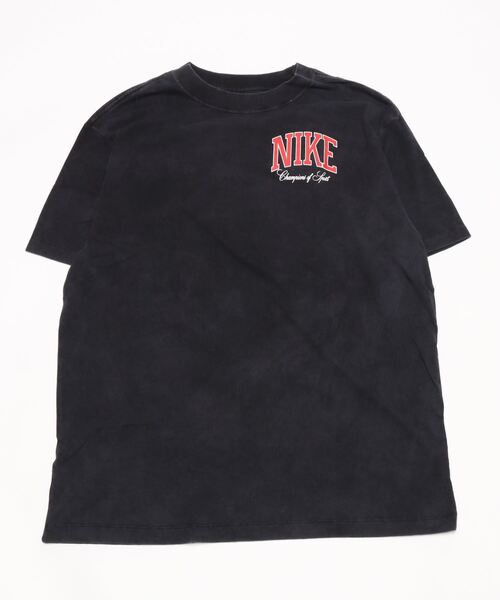 NIKE（ナイキ）の「NIKE/ナイキ AS W NSW TEE BF VARSITY（Tシャツ/カットソー・レディース・ブラック/イエロー・M/L/XL/XS/S/2XL）」の5枚目の写真