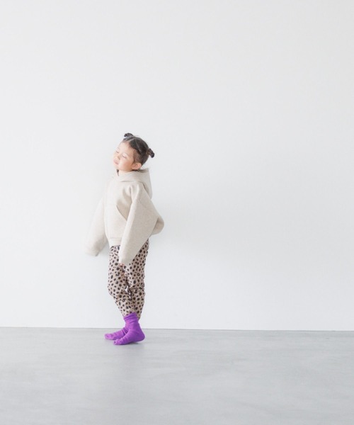 LOWRYS FARM（ローリーズファーム）の「プリントレギンス　170611（レギンス/スパッツ・キッズ・ブラック/カーキ/モカ・100cm/110cm/120cm/130cm）」の16枚目の写真