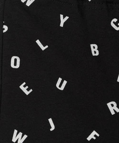 LOWRYS FARM（ローリーズファーム）の「プリントレギンス　170611（レギンス/スパッツ・キッズ・ブラック/カーキ/モカ・100cm/110cm/120cm/130cm）」の6枚目の写真