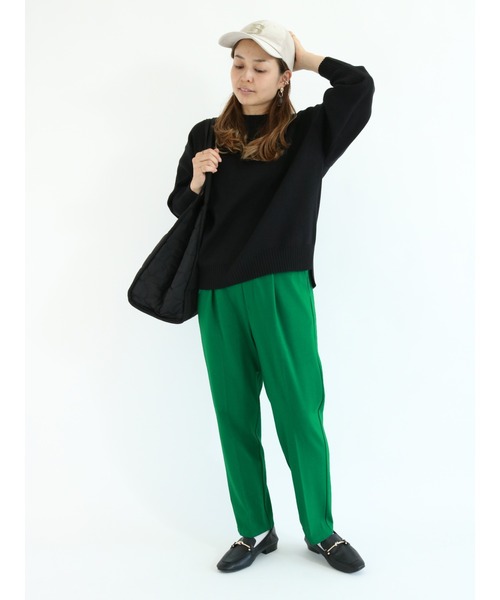 Lugnoncure（ルノンキュール）の「クルーネックニット（ニット/セーター・レディース・グレー/ブルー/ブラック/イエロー・ﾌﾘ-）」の14枚目の写真