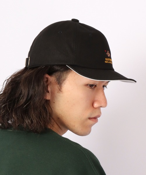 CALIFORNIA HAVE A NICE TIME !（カリフォルニアハブァナイスタイム）の「CALIFORNIA HAVE A NICE TIME ! S.V キャップ ベアーフェイス（キャップ・メンズ・ブラック/ベージュ/ネイビー・FREE）」の5枚目の写真