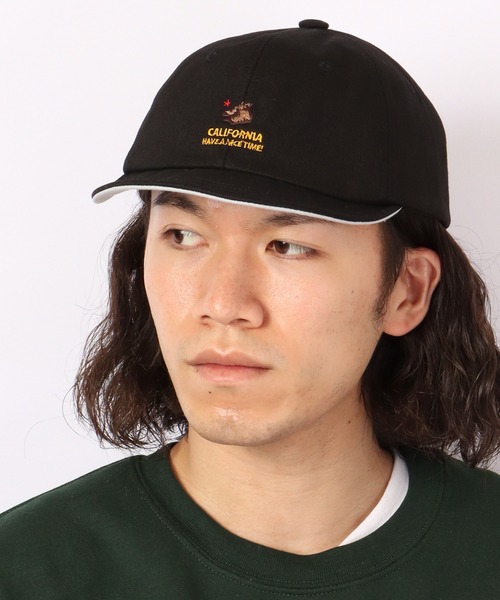 CALIFORNIA HAVE A NICE TIME !（カリフォルニアハブァナイスタイム）の「CALIFORNIA HAVE A NICE TIME ! S.V キャップ ベアーフェイス（キャップ・メンズ・ブラック/ベージュ/ネイビー・FREE）」の4枚目の写真