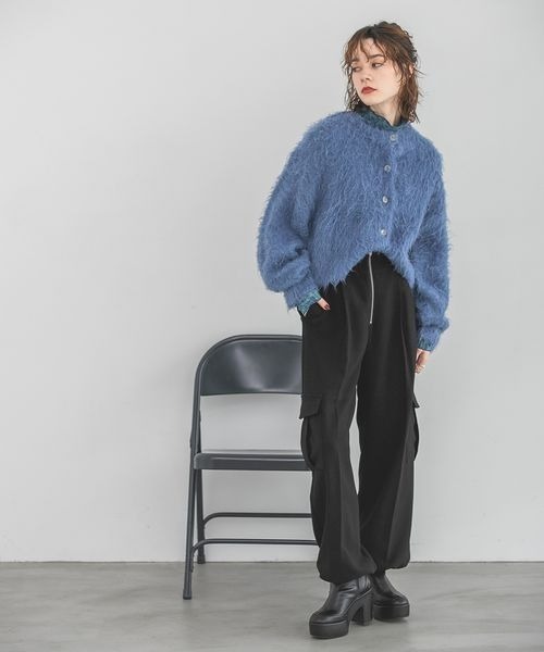 JEANASIS(ジーナシス)の「フロントZIPハイウエストフラップポケットパンツ/171862(その他パンツ・レディース・ブラック/オフホワイト/ブルーグリーン・SMALL/MEDIUM)」の17枚目の写真