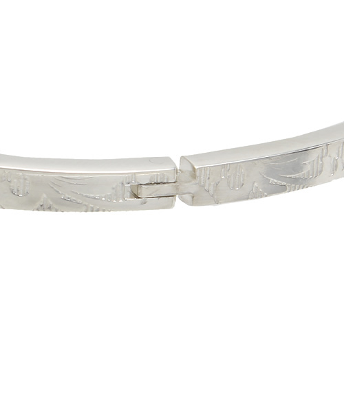 アガット 幅広バングル SV