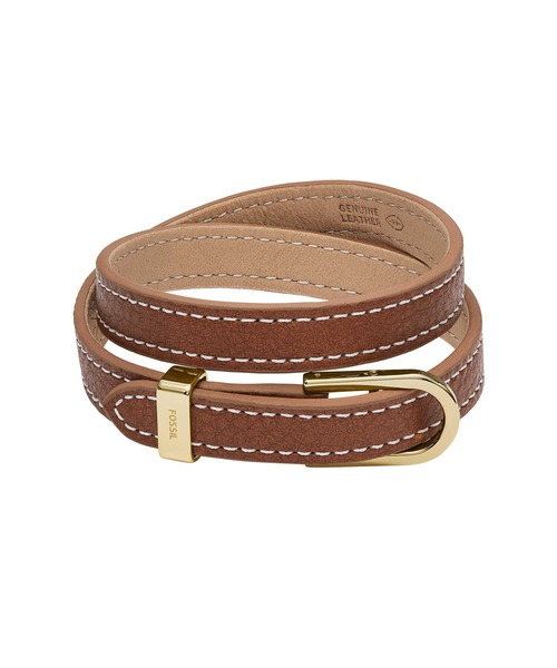 FOSSIL(フォッシル)の「フォッシル アクセサリー レディース ブレスレット ブラウン JF04192710(ブレスレット・レディース・ブラウン・FREE)」の1枚目の写真