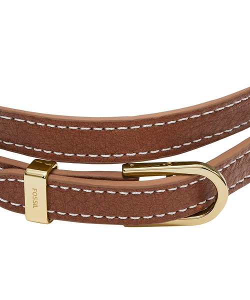 FOSSIL(フォッシル)の「フォッシル アクセサリー レディース ブレスレット ブラウン JF04192710(ブレスレット・レディース・ブラウン・FREE)」の3枚目の写真