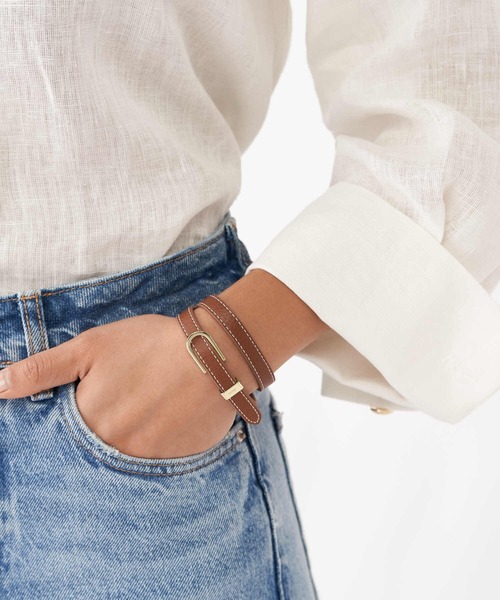 FOSSIL(フォッシル)の「フォッシル アクセサリー レディース ブレスレット ブラウン JF04192710(ブレスレット・レディース・ブラウン・FREE)」の5枚目の写真