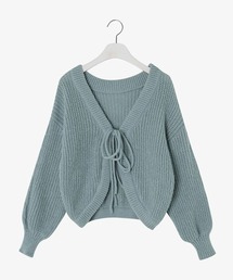 SONYUNARA バルーンボレロニットカーディガン