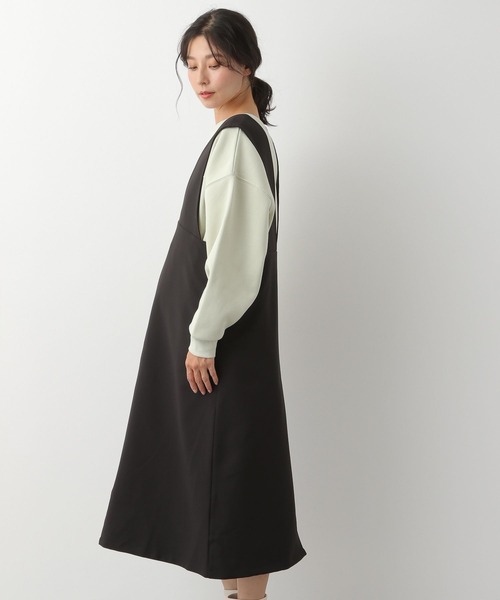 LEPSIM（レプシィム）の「マタニティ／フカＶジャンスカ　169469（マタニティウェア/グッズ・レディース・ブラウン/ブラック・FREE）」の10枚目の写真