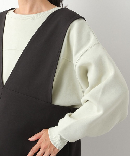 LEPSIM（レプシィム）の「マタニティ／フカＶジャンスカ　169469（マタニティウェア/グッズ・レディース・ブラウン/ブラック・FREE）」の13枚目の写真