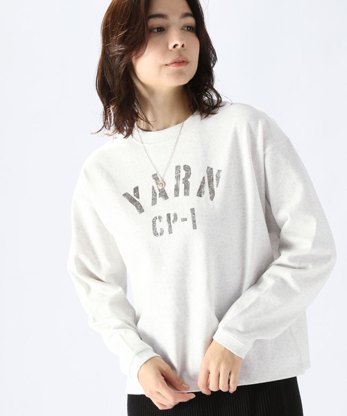 niko and...(ニコアンド)の「起毛アソートロゴロンT(Tシャツ/カットソー・レディース・パープル/ナチュラル/ピンク/オフホワイト/ホワイト・MEDIUM/LARGE)」の15枚目の写真