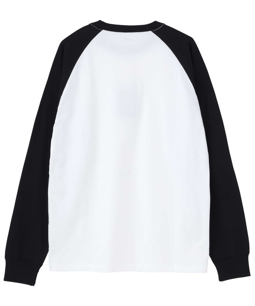 X-girl（エックスガール）の「EMBROIDERED SQUARE LOGO B/B TEE