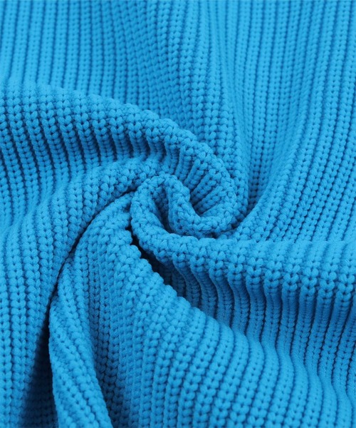 miette（ミエット）の「バルーンスリーブ襟付きニットブルゾン（ブルゾン・レディース・ブラック/アイボリー/ブルー/レッド/テラコッタ/ピンク・FREE）」の22枚目の写真