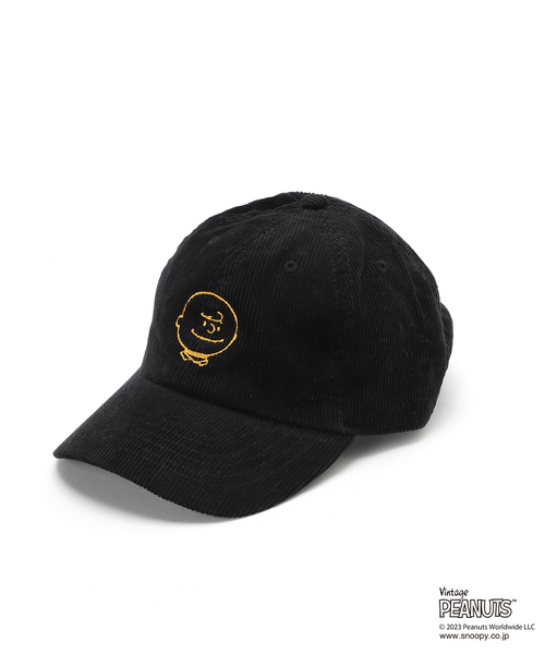 PEANUTS（ピーナッツ）の「【PEANUTS by relume / ピーナッツ】別注 刺繍 キャップ（キャップ・メンズ・ブラック/ベージュ/グリーン/ブルー系その他・FREE）」の21枚目の写真