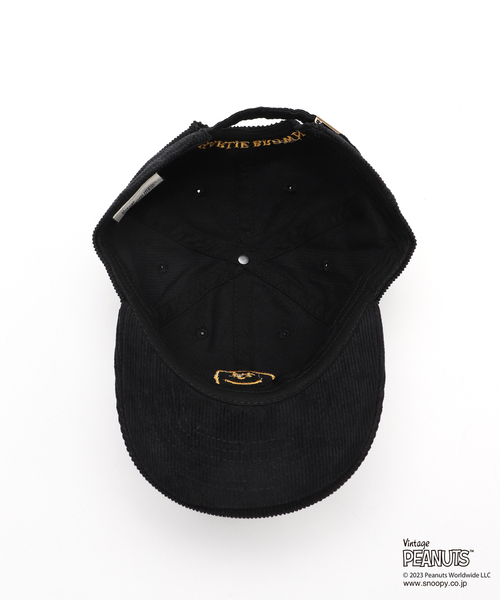 PEANUTS（ピーナッツ）の「【PEANUTS by relume / ピーナッツ】別注 刺繍 キャップ（キャップ・メンズ・ブラック/ベージュ/グリーン/ブルー系その他・FREE）」の16枚目の写真