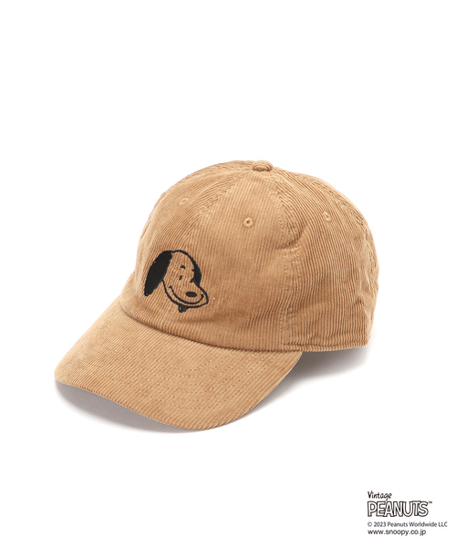 PEANUTS（ピーナッツ）の「【PEANUTS by relume / ピーナッツ】別注 刺繍 キャップ（キャップ・メンズ・ブラック/ベージュ/グリーン/ブルー系その他・FREE）」の19枚目の写真