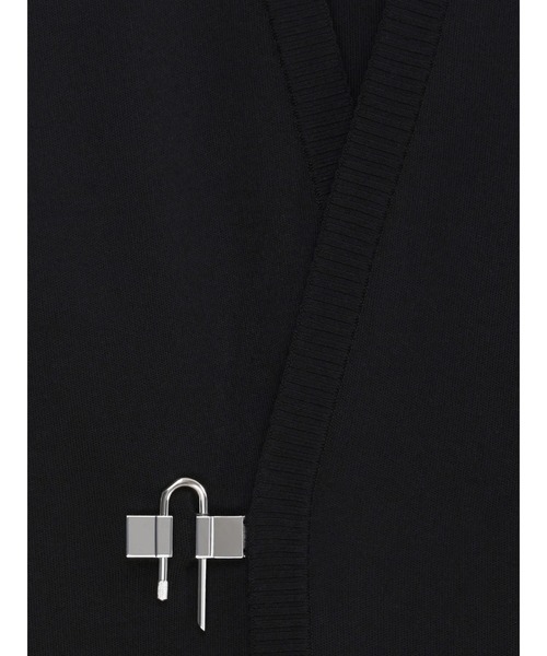 GIVENCHY（ジバンシイ）の「U LOCK CARDIGAN（カーディガン/ボレロ・レディース・ブラック・SMALL）」の2枚目の写真