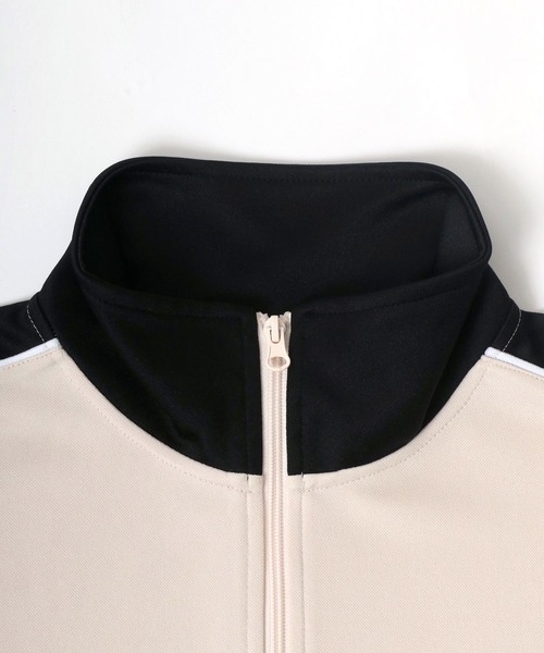 VISION STREET WEAR（ヴィジョンストリートウェア）の「VSION STREET WEAR/ヴィジョンストリートウエア スケーター サイドライン ジャージ トラックジャケット レディース メンズ（ジャージ・レディース・イエロー/パープル/アイボリー/ブラック・M/L/LL）」の10枚目の写真