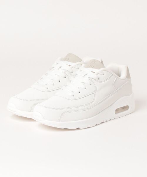 earth music&ecology（アースミュージックアンドエコロジー）の「《earth music&ecology》 EM-402（スニーカー・レディース・ホワイト×パープル/ホワイト×ブルー/ホワイト系その他/ホワイト×グレー・S/M/LL/L）」の4枚目の写真