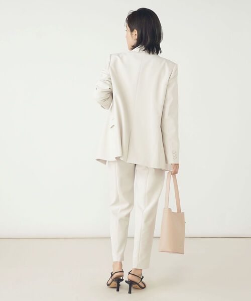 NOLLEY’S Sophi(ノーリーズソフィ)の「ジョーゼットラッフルブラウス(シャツ/ブラウス・レディース・ホワイト系その他5/オフホワイト・38/36)」の8枚目の写真