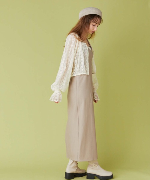 archives（アルシーヴ）の「ボリュームギャザーＶ開きブラウス（シャツ/ブラウス・レディース・アイボリー/ブラック/ブルー・MEDIUM）」の22枚目の写真