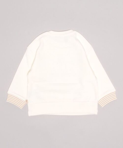 moimoln（モイモルン）の「マグジャガードスウェット（スウェット・キッズ・アイボリー・90cm/100cm/110cm/120cm）」の2枚目の写真
