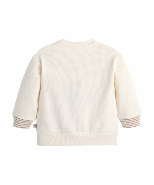 moimoln（モイモルン）の「マグジャガードスウェット（スウェット・キッズ・アイボリー・90cm/100cm/110cm/120cm）」の7枚目の写真