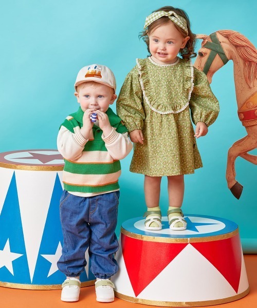 moimoln（モイモルン）の「マグジャガードスウェット（スウェット・キッズ・アイボリー・90cm/100cm/110cm/120cm）」の6枚目の写真