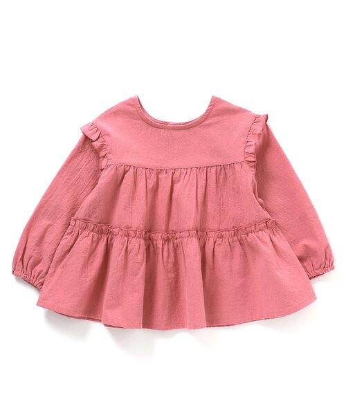 BREEZE（ブリーズ）の「ティアードチュニック（チュニック・キッズ・ブラック/レッド・110/130/120/100/140/90）」の12枚目の写真