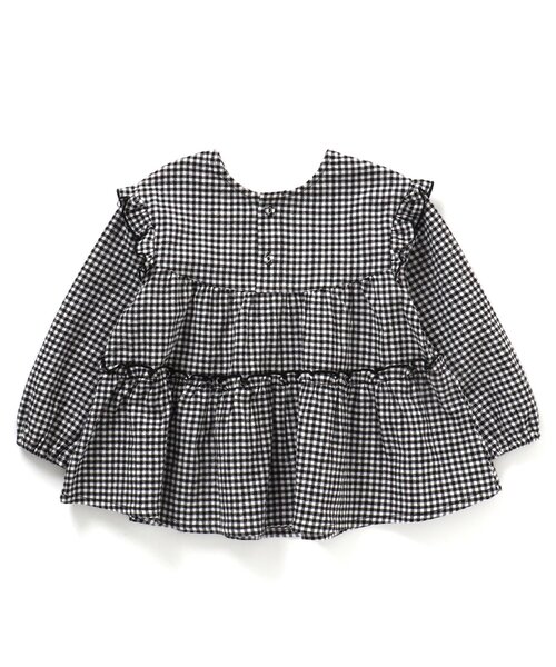 BREEZE（ブリーズ）の「ティアードチュニック（チュニック・キッズ・ブラック/レッド・110/130/120/100/140/90）」の13枚目の写真