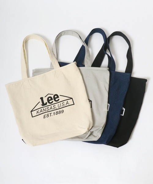 Lee（リー）の「Lee（リー）ハウスマークブランドロゴプリント デニム・キャンバストートバッグ メンズ レディース ユニセックス（トートバッグ・レディース・オフホワイト/グレー/ネイビー/ブラック・FREE）」の21枚目の写真